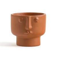 Кашпо Из терракоты В13 см Lesego единый размер каштановый AM.PM  фото, kupilegko.ru